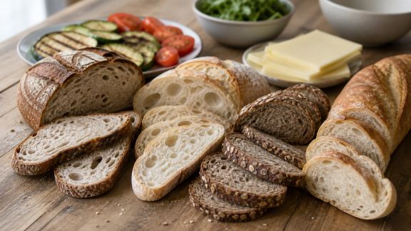 Quel pain choisir pour des sandwichs grillés végétariens réussis