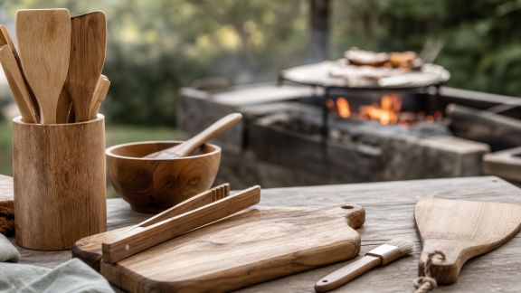 Les accessoires en bois sont-ils adaptés à vos cuissons extérieures ?