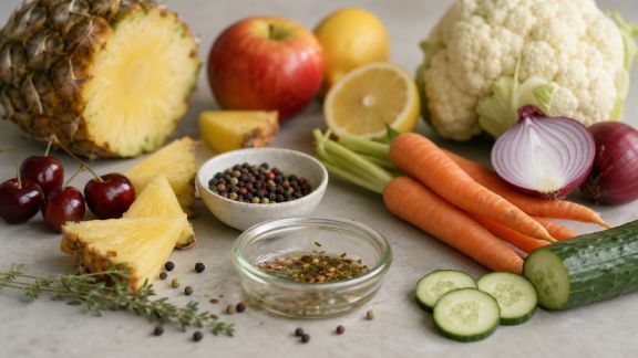 Quels fruits et légumes choisir pour des marinades originales