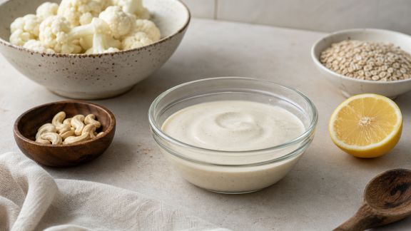 Créer une sauce crémeuse sans produits laitiers : les alternatives