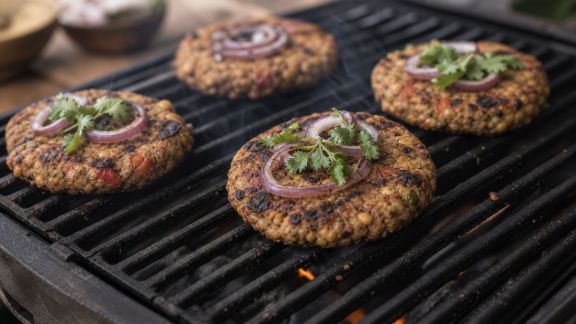 Techniques simples pour des burgers végés gourmands sur la grille